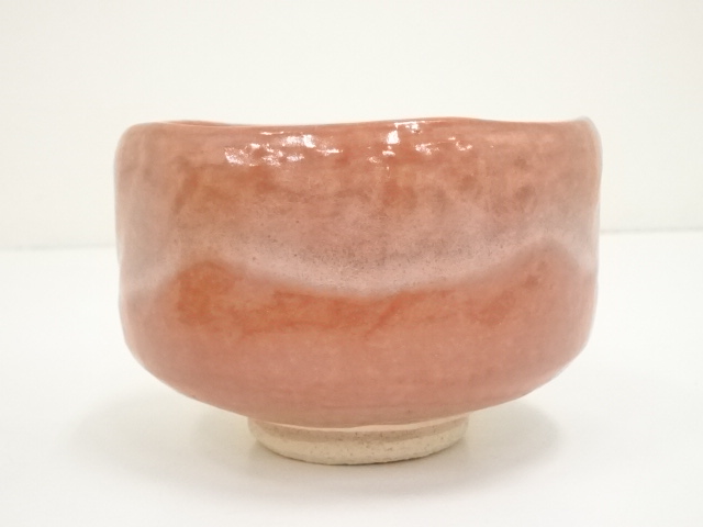 道具 ] - 道具 寿楽造 赤楽茶碗（共箱） | ネットショップ圭 netshop